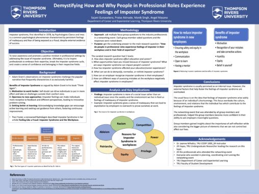 Demystifying how and Why People in Professional Roles Experience Imposter Syndrome