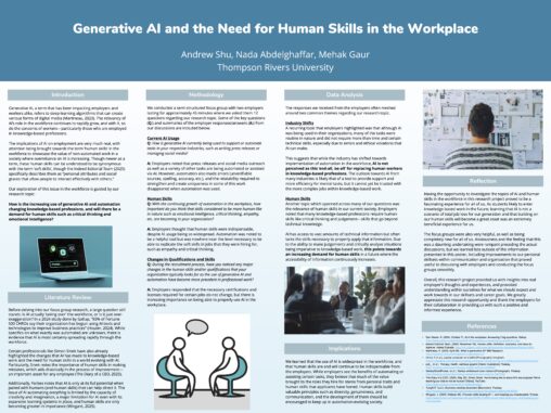 Generative AI and the Need for Human Skills in the Workplace